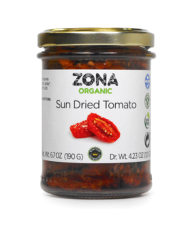 Organic Sun Dried Tomatoes with spices(190 gms) (CASE OF 12)