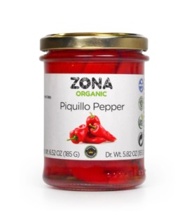 Organic Piquillo Peppers  (185 gms) (CASE OF 12)