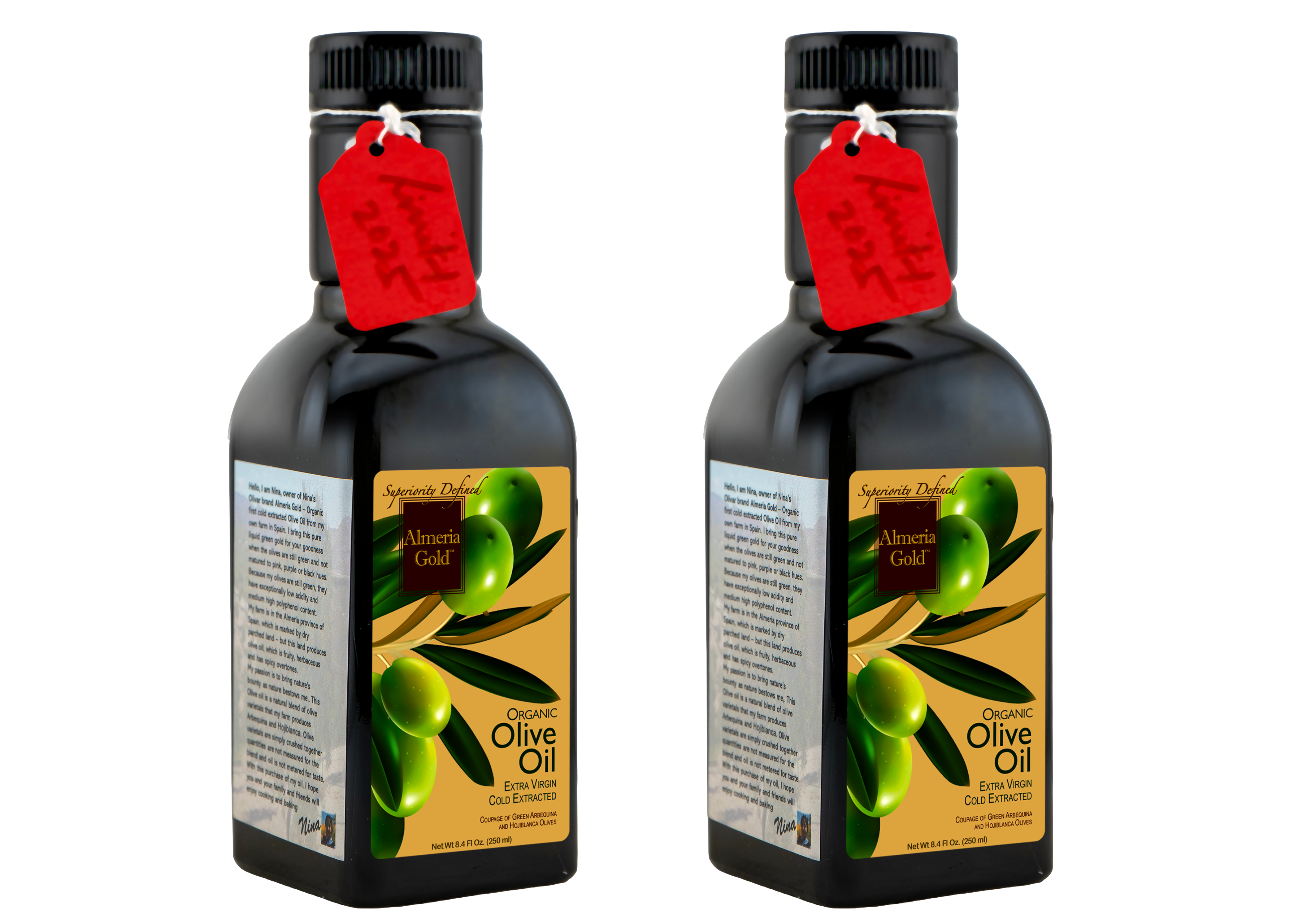 Organic Almeria Gold Coupage 250 ml - Pack of 2